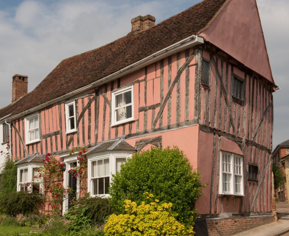 Medieval Cottage in the Rural Village of Lavenham in Suffolk