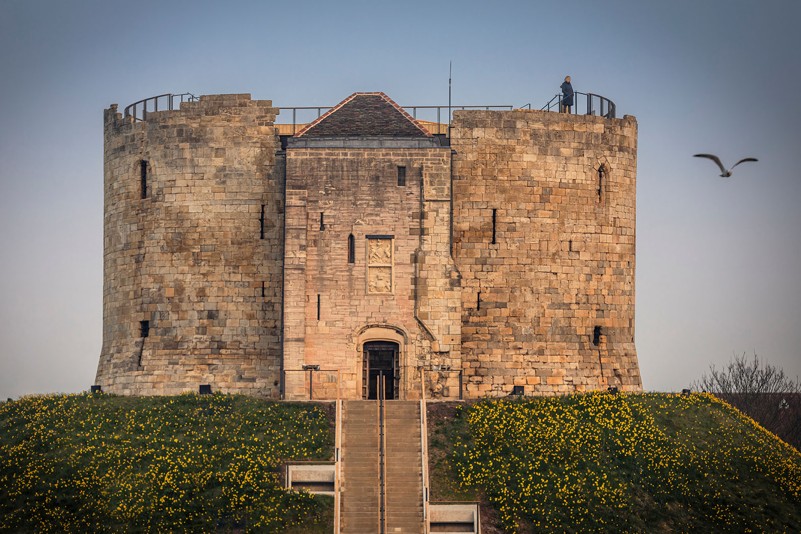 Image of Medieval Cliffords Tower, emphasizing the value of heritage insurance