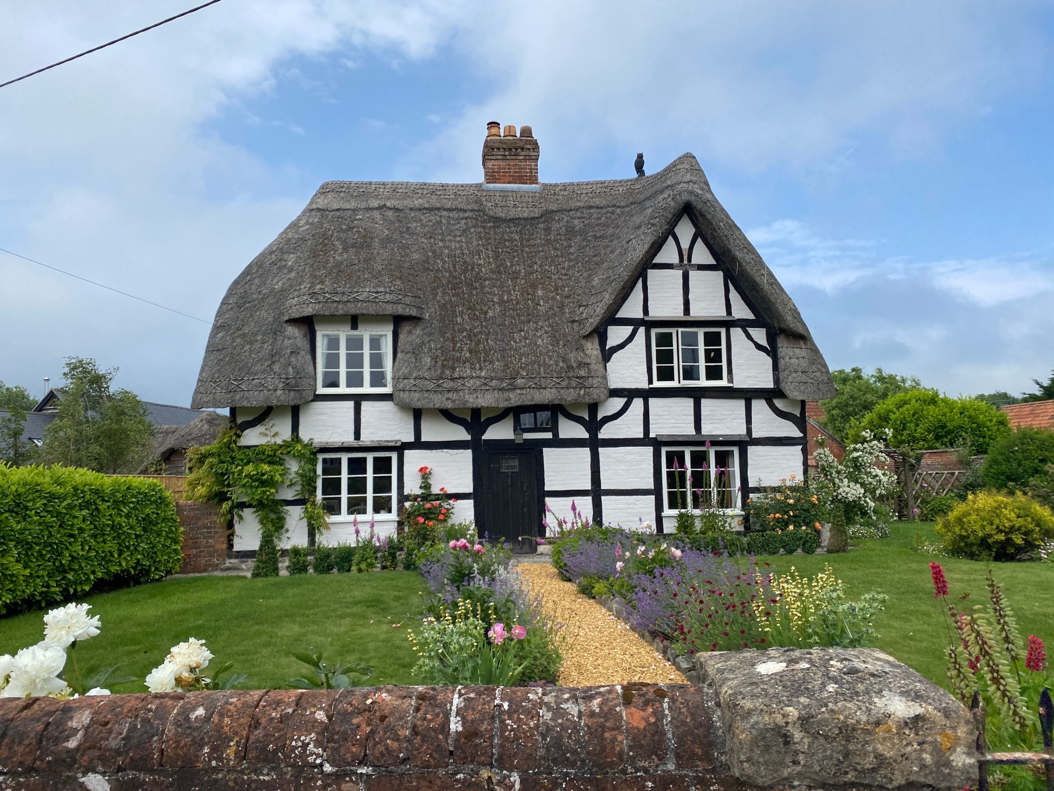Thatched roof home in Somerset