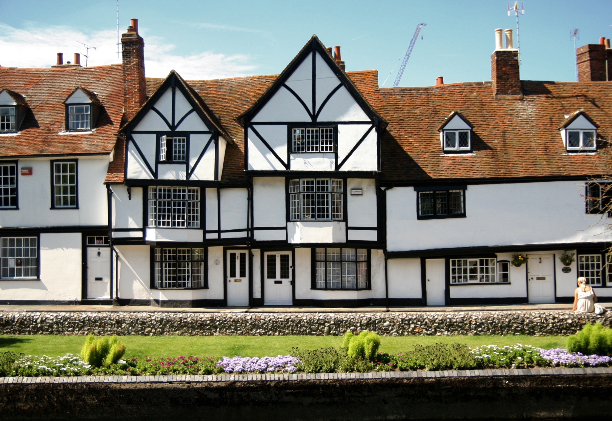 Timber framed house in Canterbury