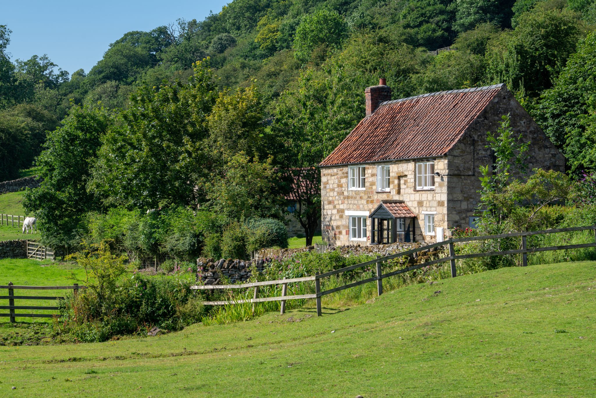 Old country cottage